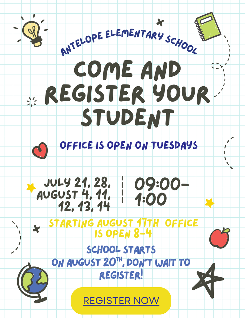 Back to School registration