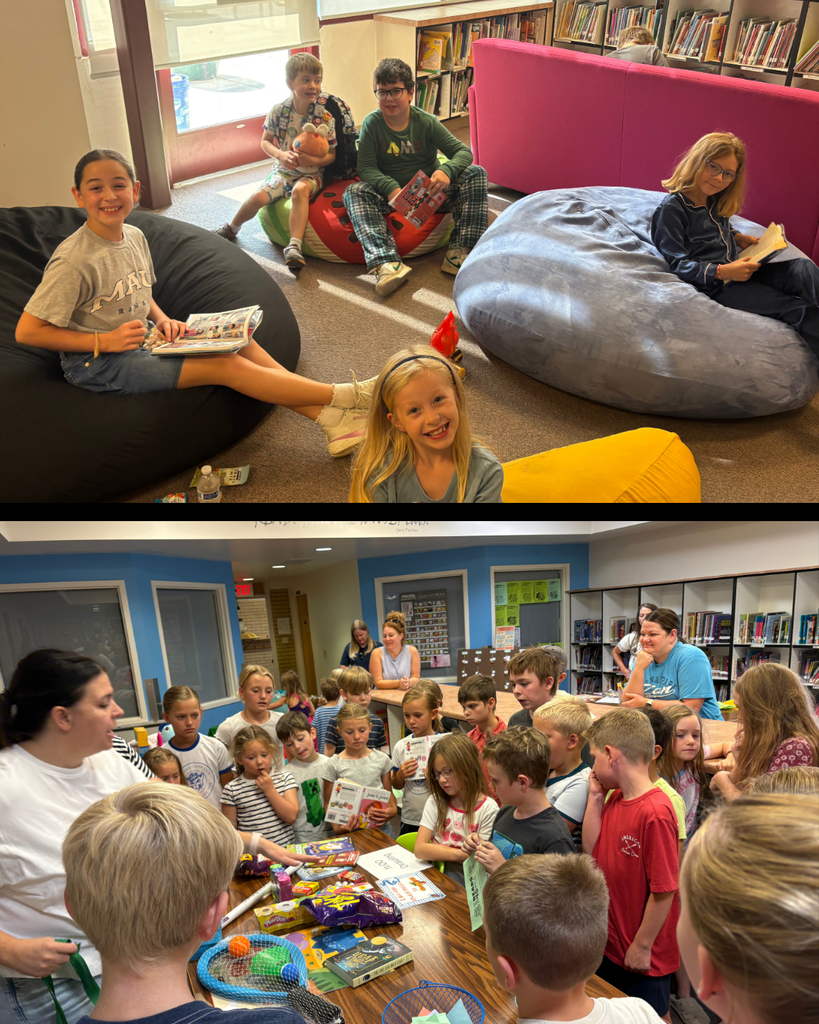 Students learning during Open Library at Oak Hills Elementary.