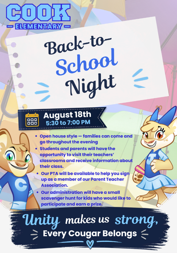 Back to School Night 2026