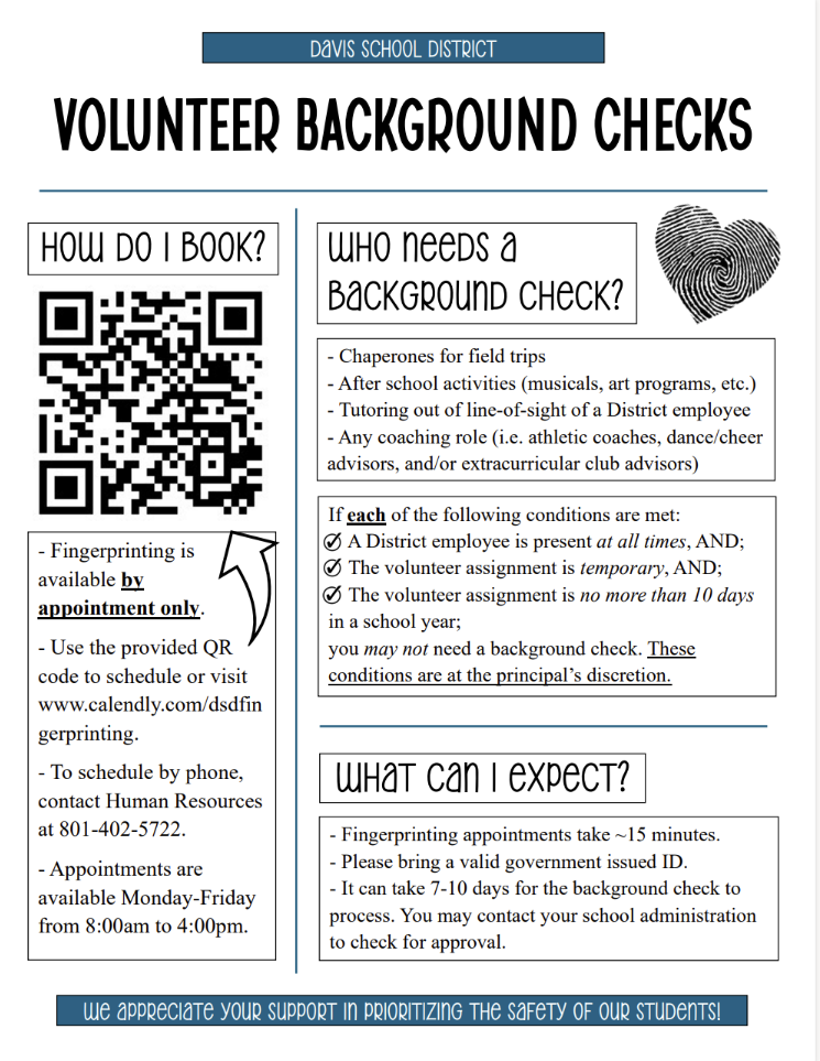 Background Check Information 
