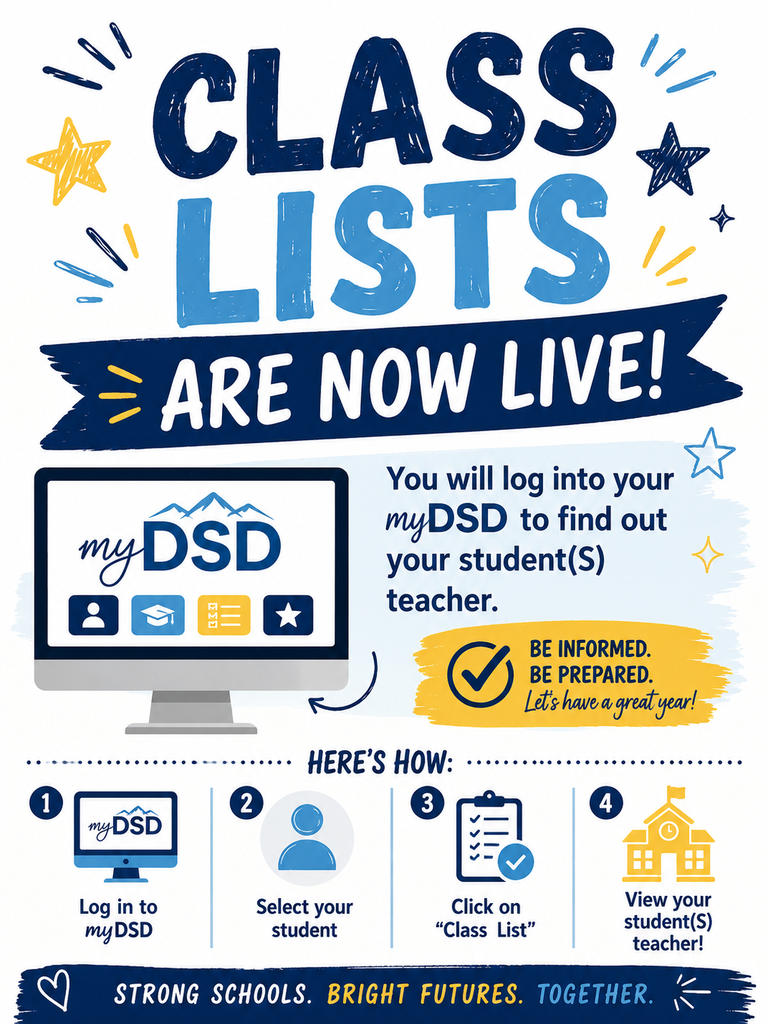 Class lists are now live