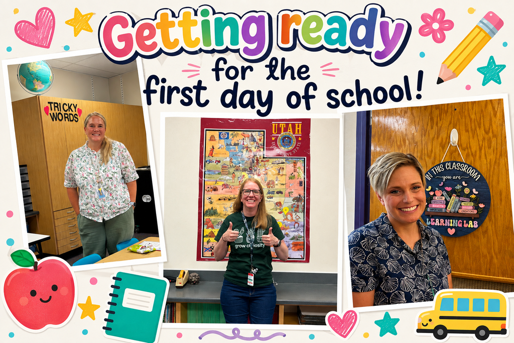 First day excitement!
