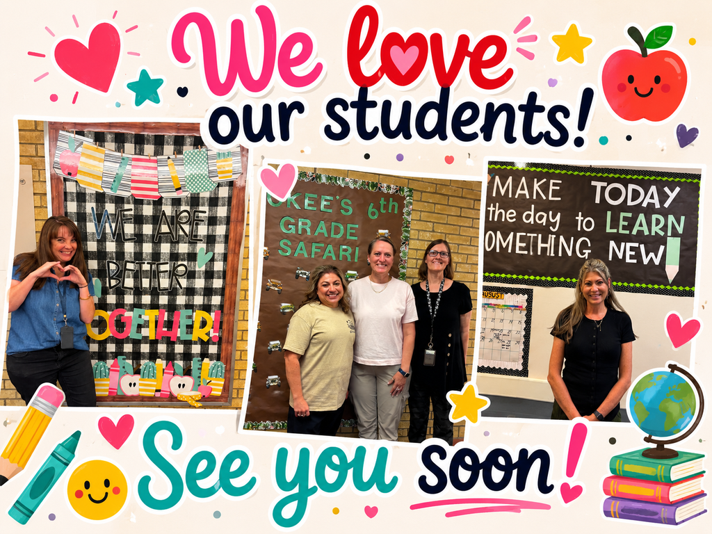 First day excitement!