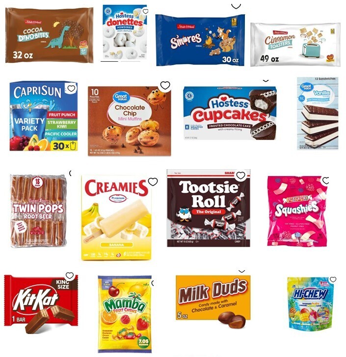 snack list 2