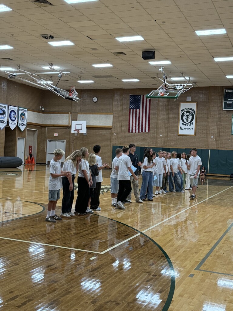 The new SBO officers were introduced at the assembly.