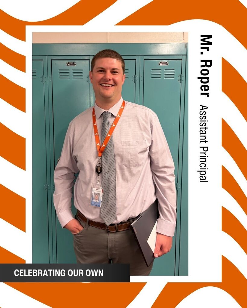 Mr. Roper, Assistant Principal for NLJH
