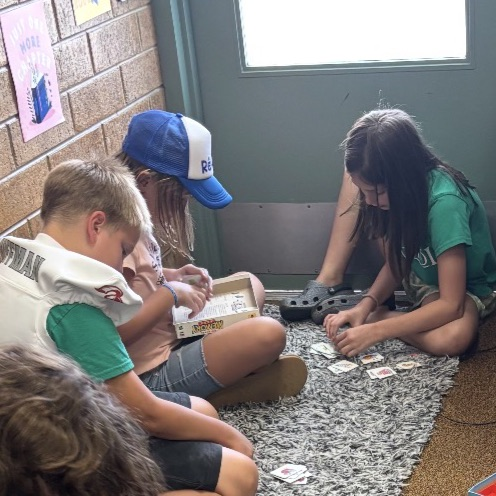 5th grade during fun Friday activities 