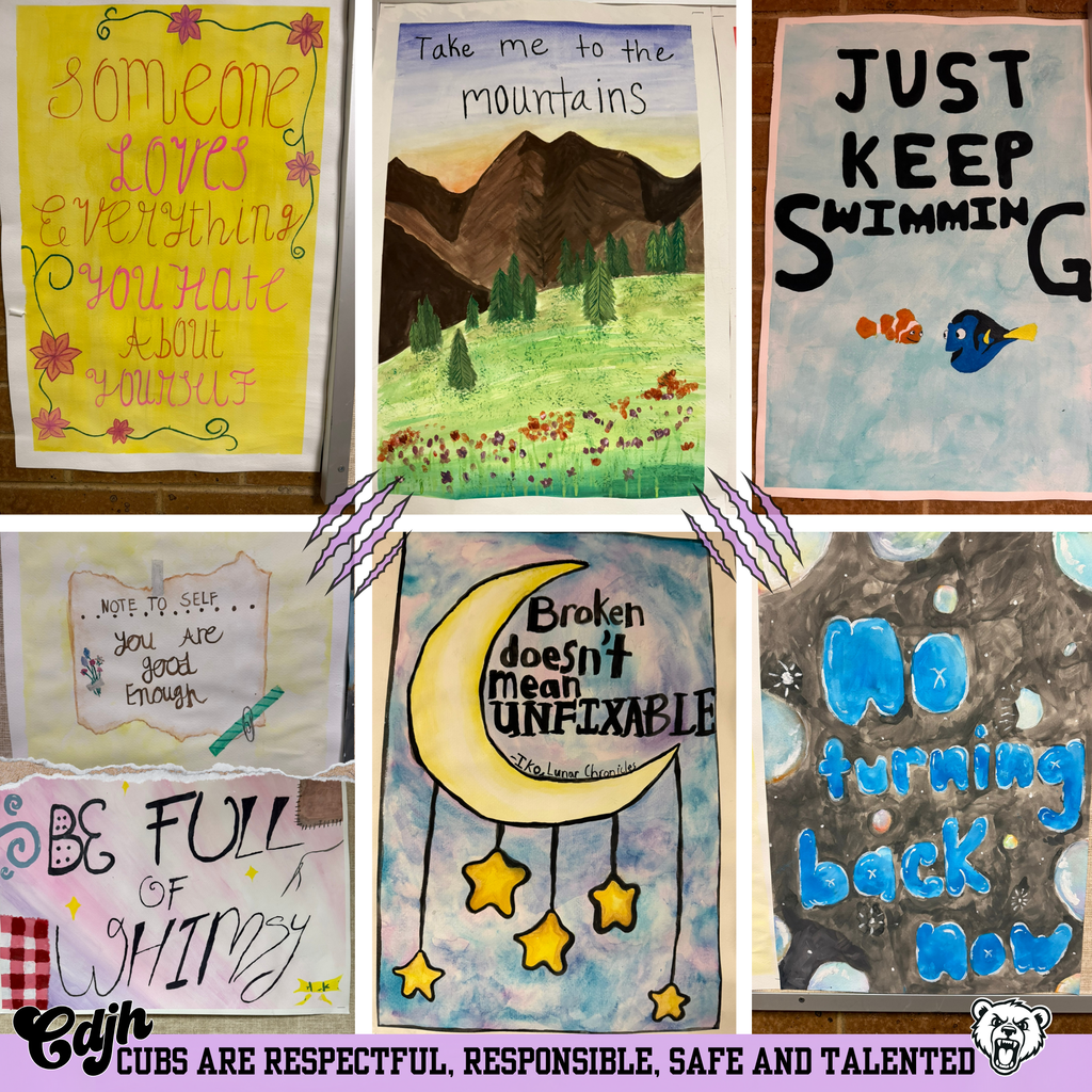 CDJH Students are repectful responsible safe and talented