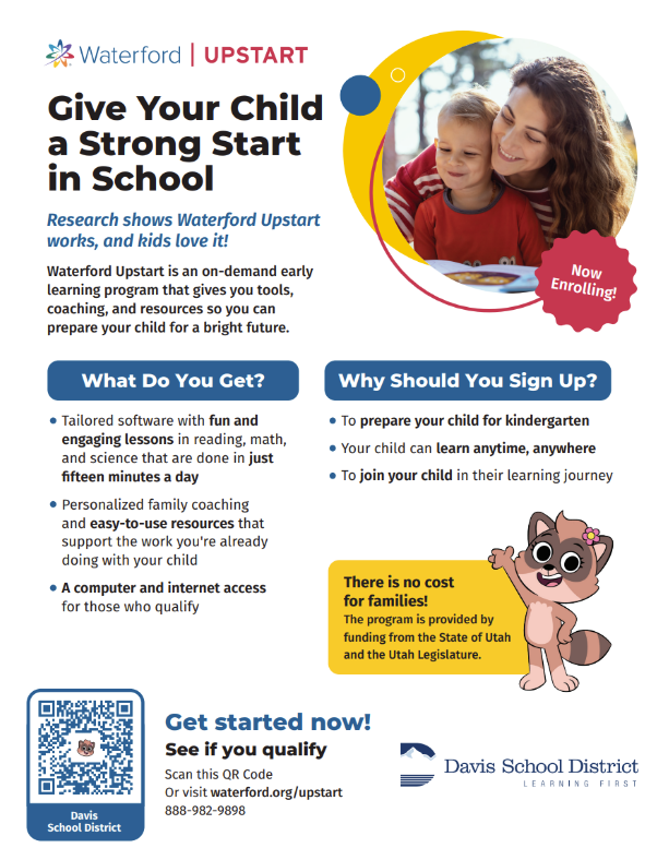 Waterford Upstart Program Information