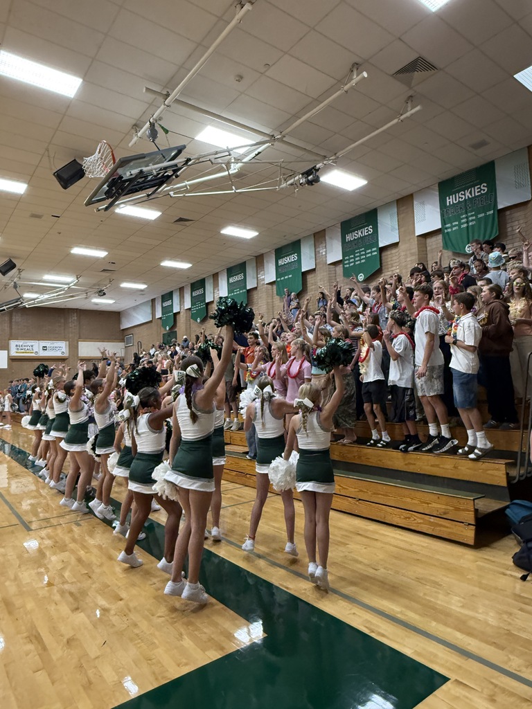 We had a fantastic cheering section for the game!