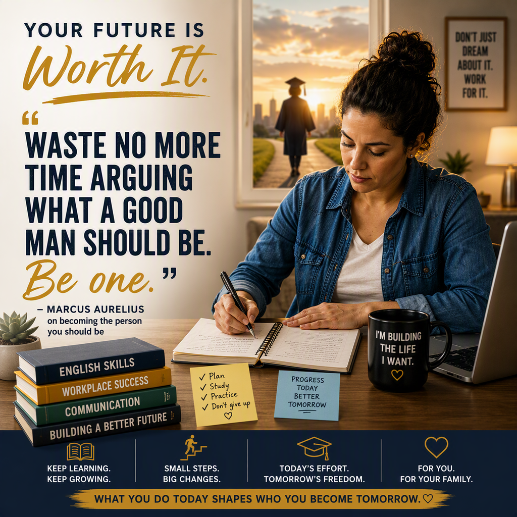 Marcus Aurelius quote waste no more time arguing what a good man should be . Be one.