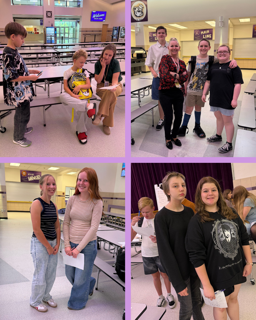Collage photo of students an admin joining the activity