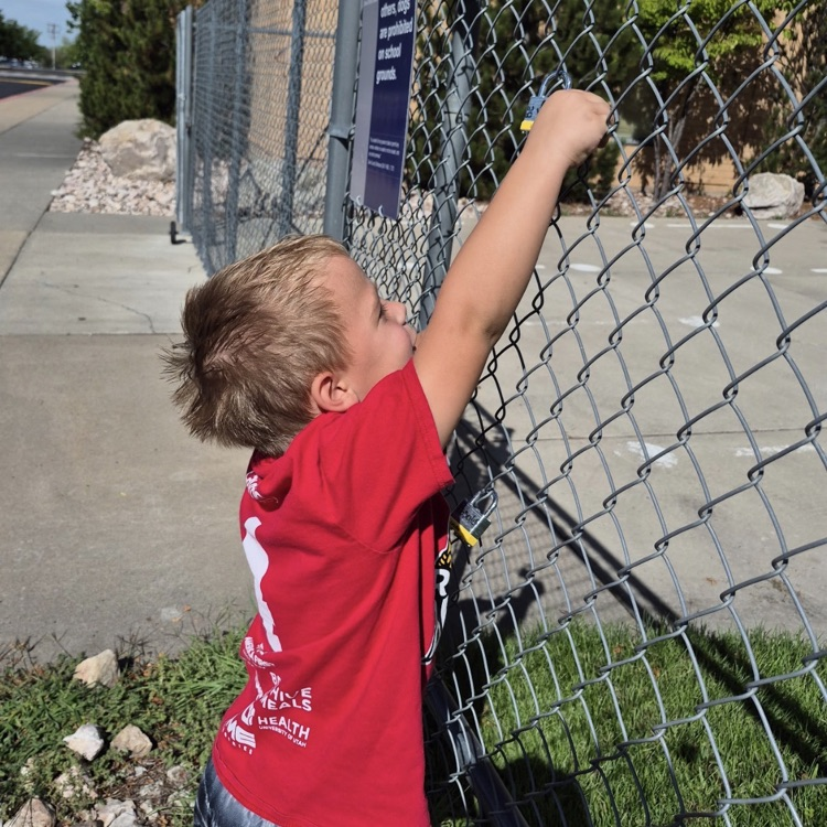 kindergartener ‘locking-in’ on their success for the year 