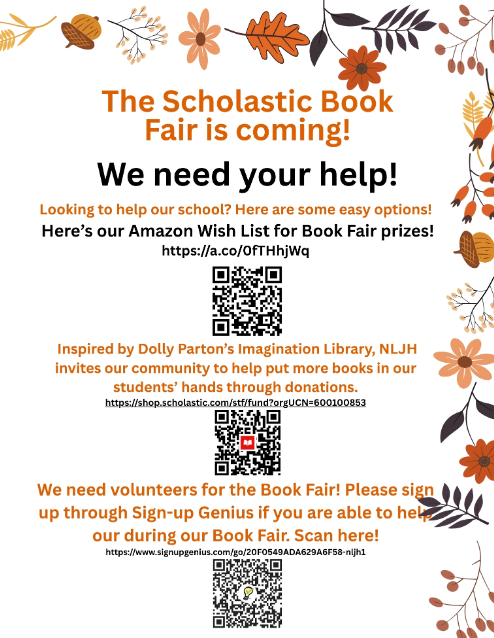 Help with the Book Fair!