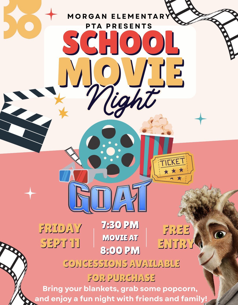 School Movie Night 9/11 @ 7:30 on the playground