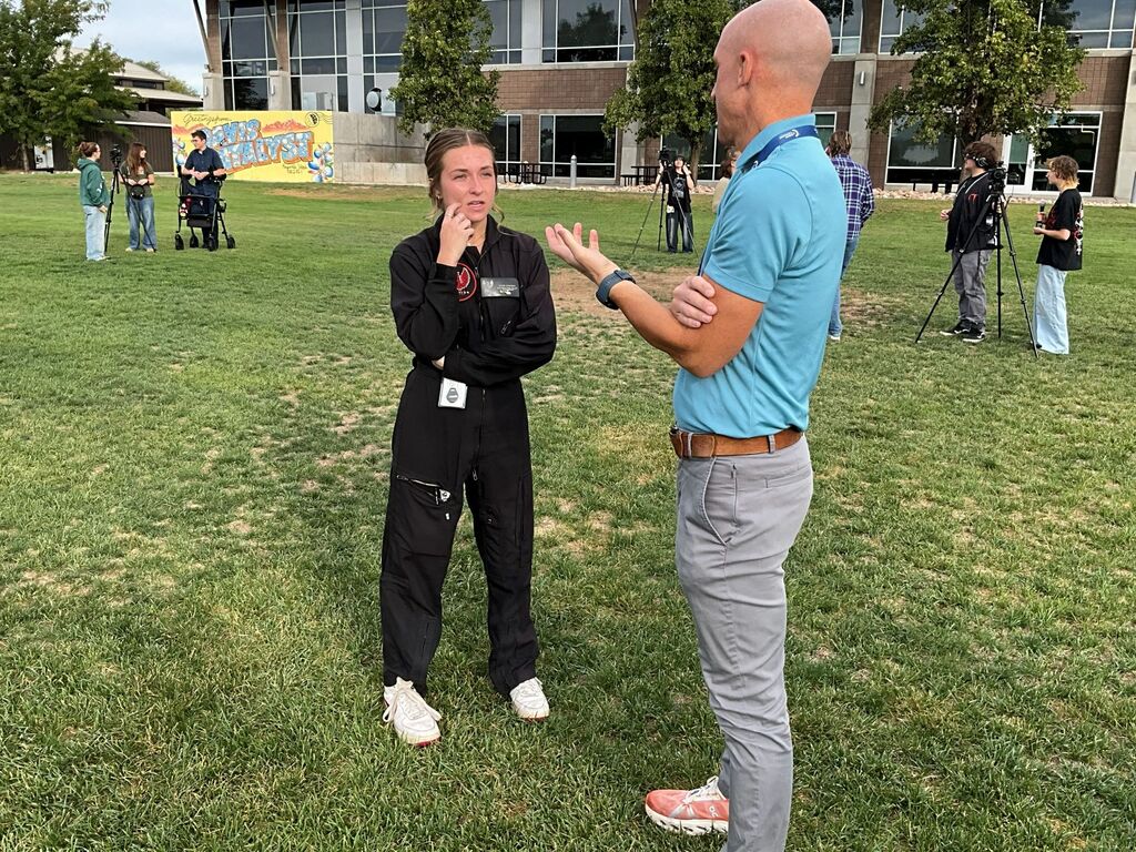 photos of the SUU helicopter fly-in 