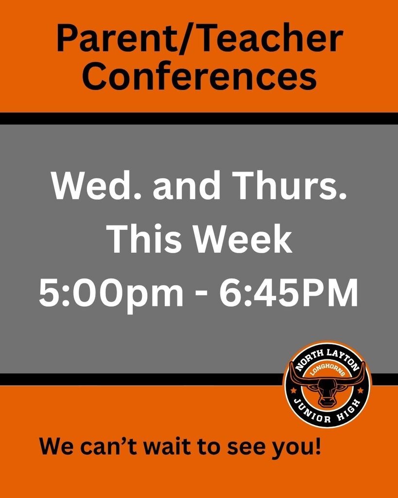 Parent teacher conferences are this Wednesday and Thursday from 5-6:45 pm. We can't wait to see you