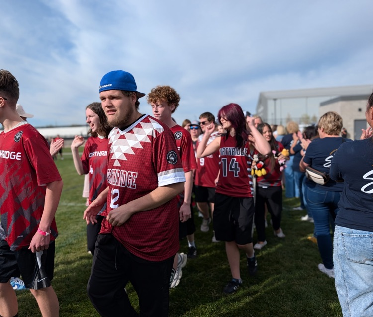 Team walking out