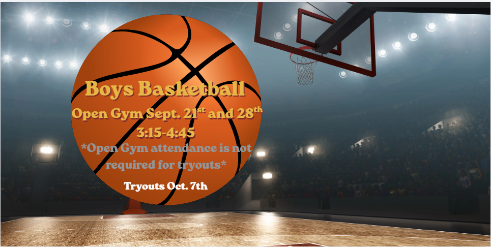 Boys Basketball Open Gym and Tryouts