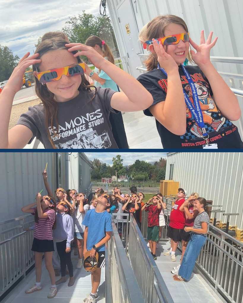 students view the solar eclipse