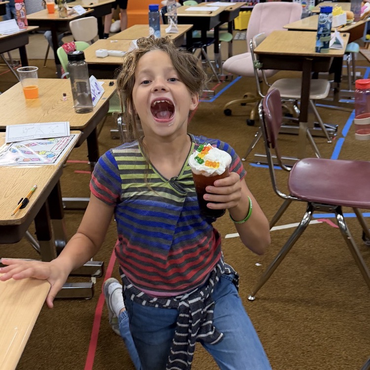 5th graders during earned party
