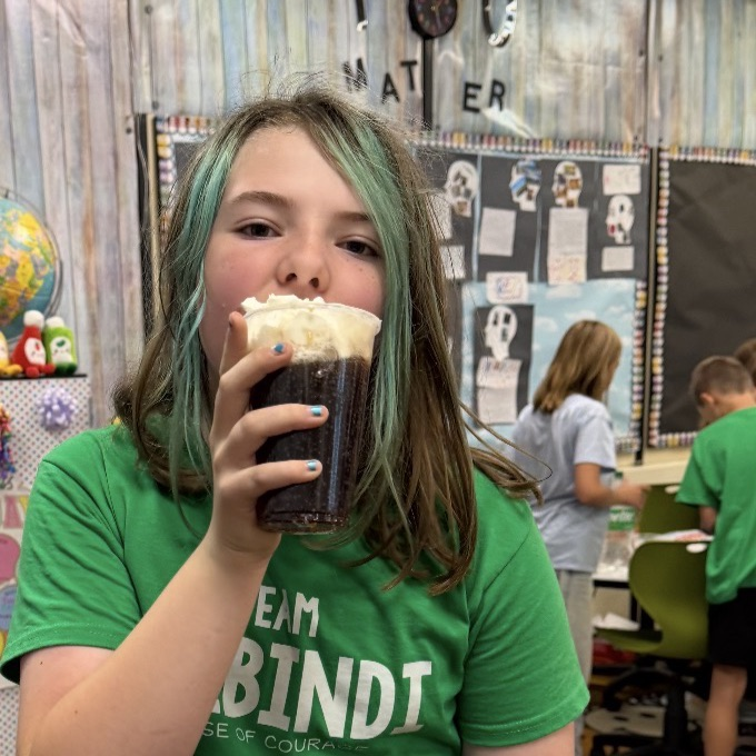 5th graders during earned party