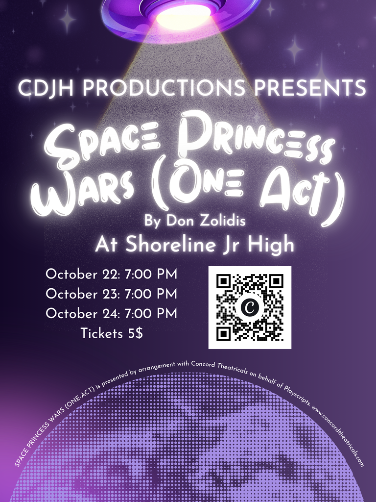 CDJH Performing Arts to Present Space Princess Wars