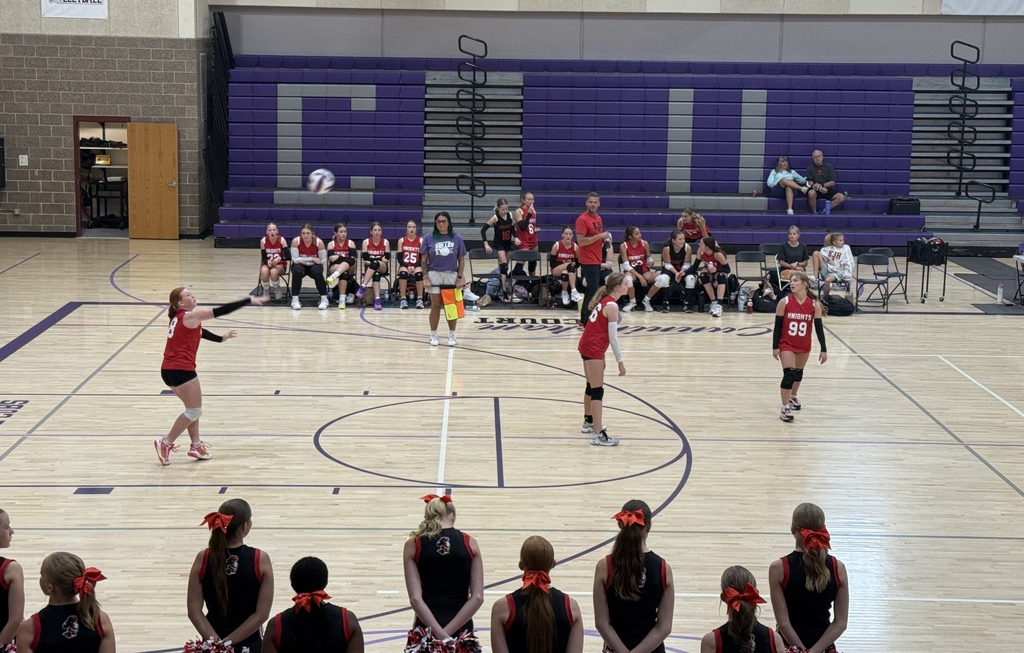 image of girls playing volleyball