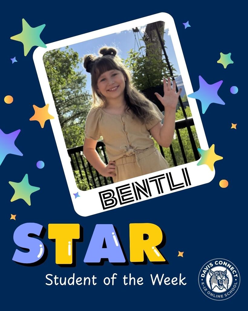 Photo of Bentli, Star Student of the Week September 28 - October 2.