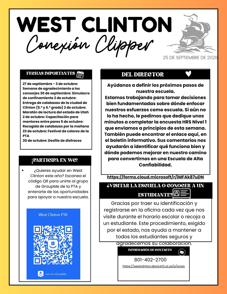 (Spanish) Clinton Connection Newsletter