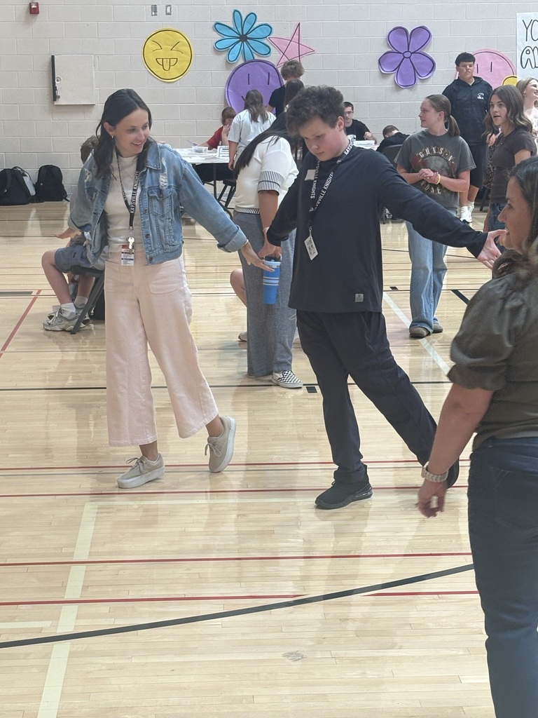 image of students dancing