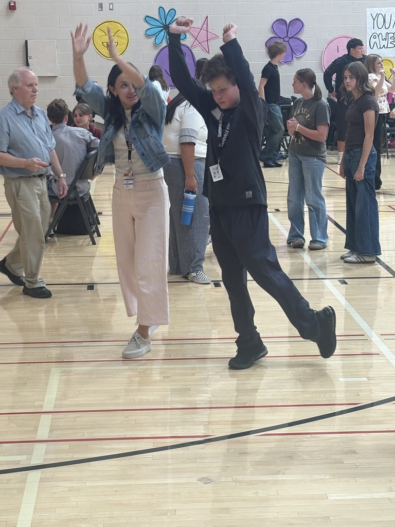 image of students dancing