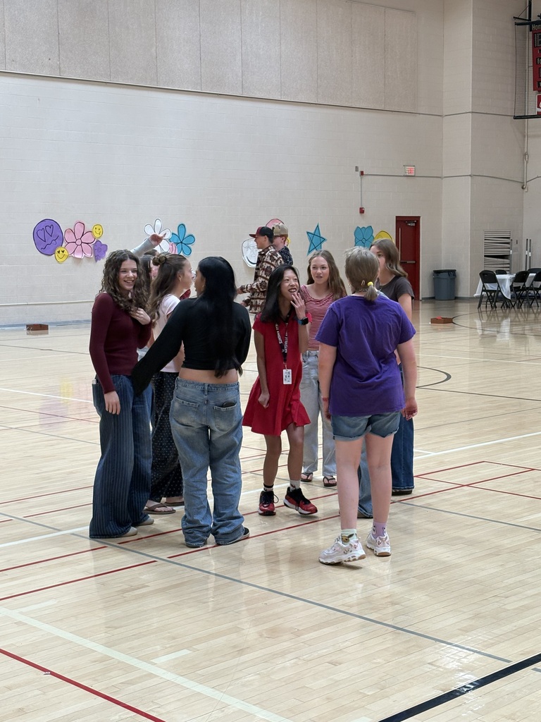 image of students standing on the dance floor