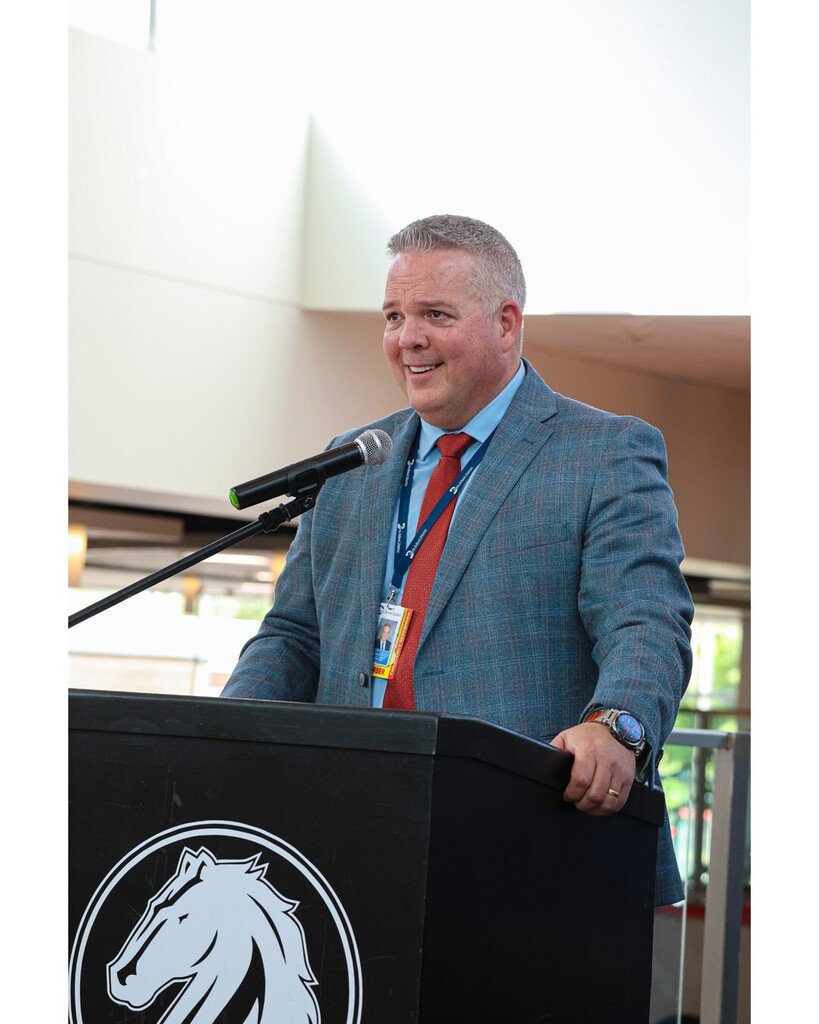 Superintendent speaking