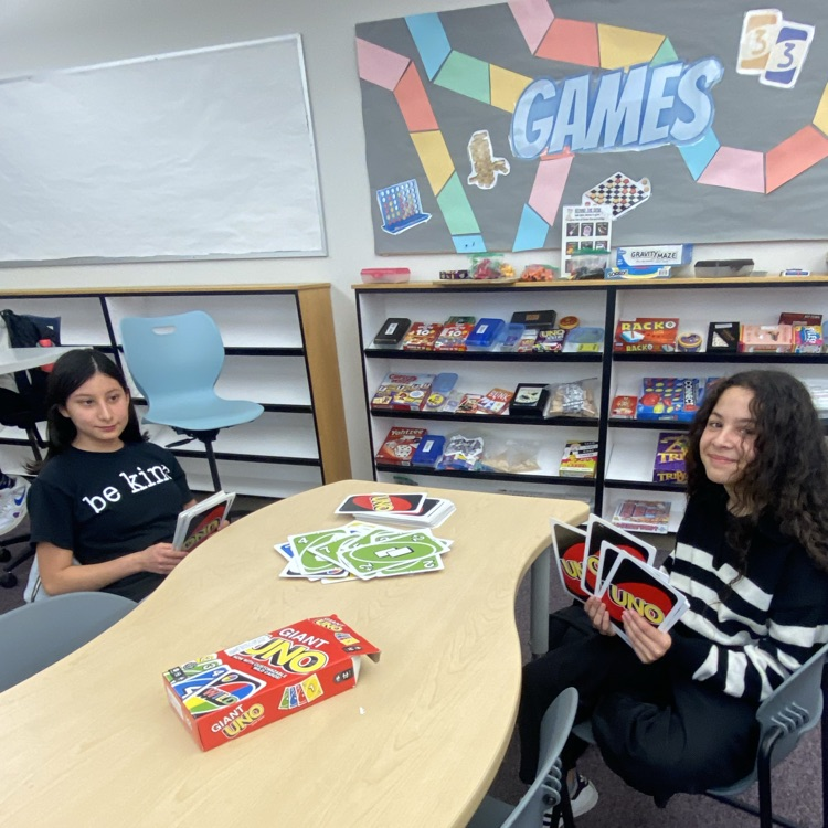 students playing a game
