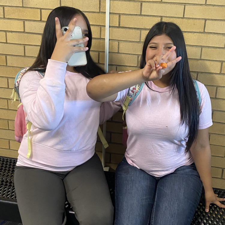 friends posing
