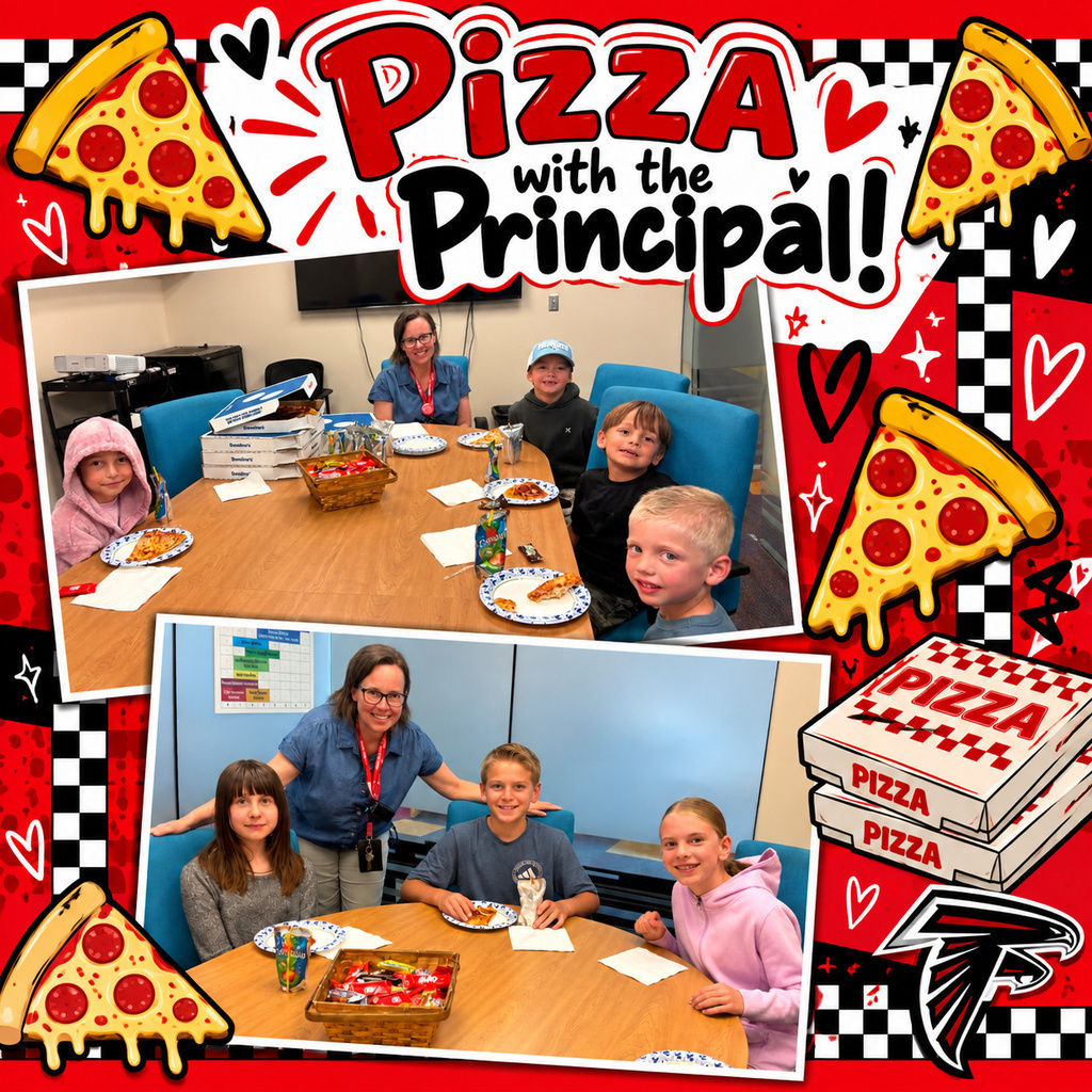 Pizza with the Principal