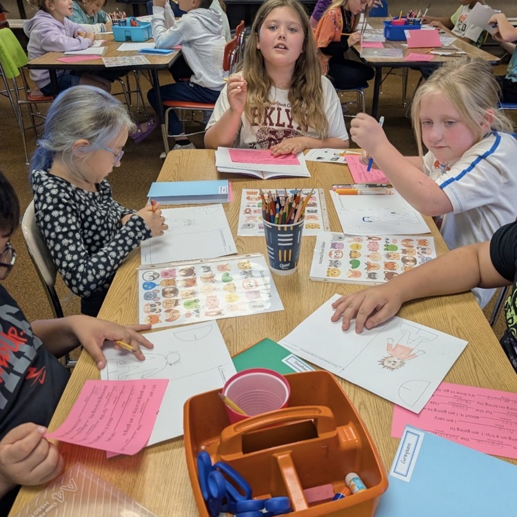 students in Mr. Gunnerson’s 3rd grade class