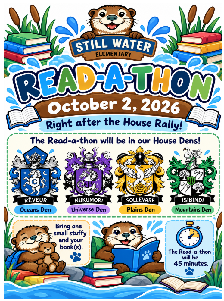 Read-a-thon flyer