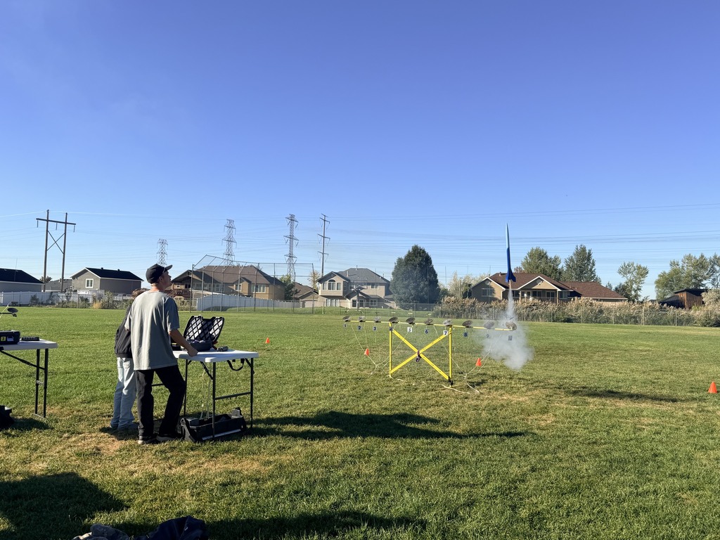 A rocket is launched!