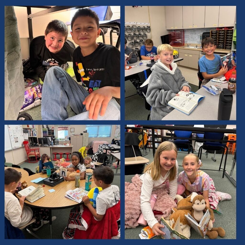 Students Reading!