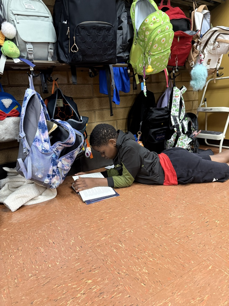 Students Participating in the Read-a-Thon