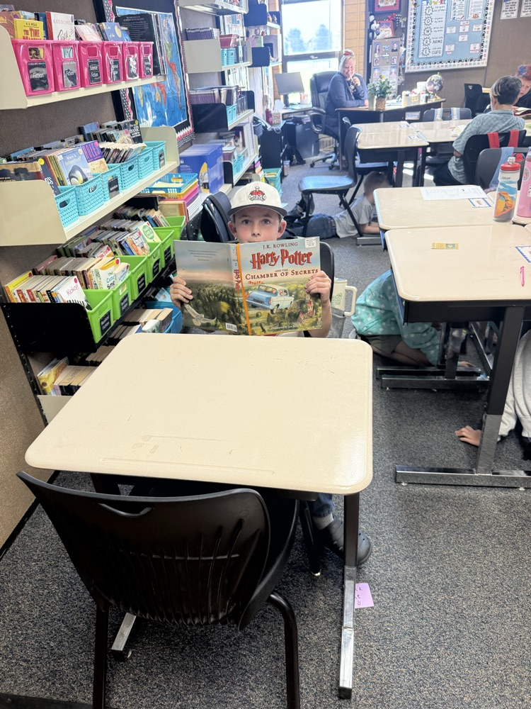 Students Participating in the Read-a-Thon