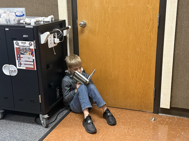 Students Participating in the Read-a-Thon