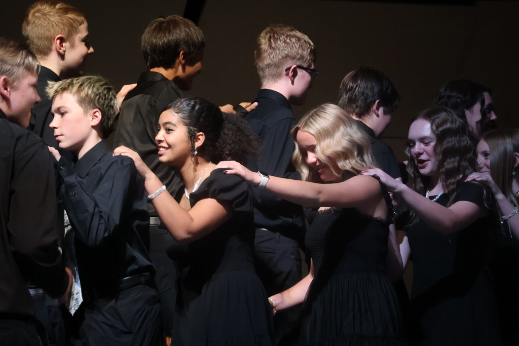 Choir students