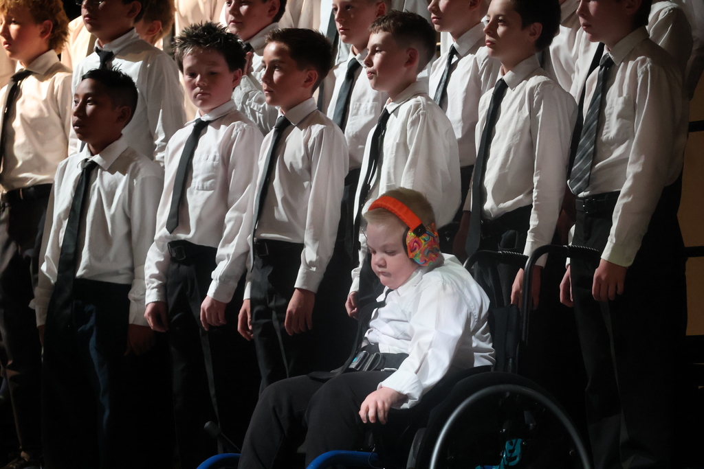 Choir students