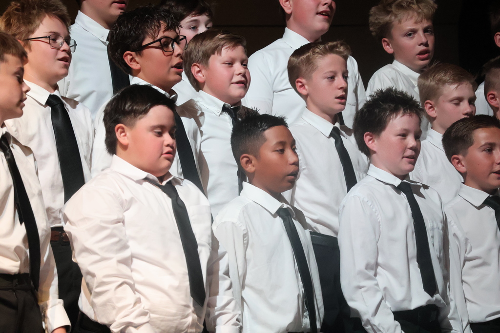 Choir students