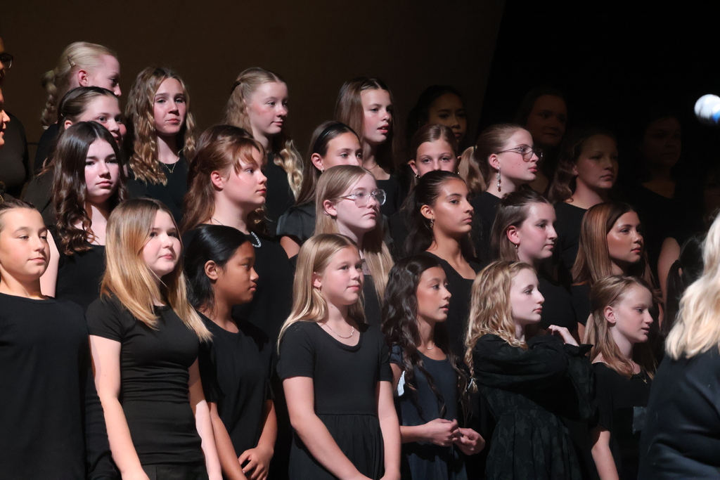 Choir students
