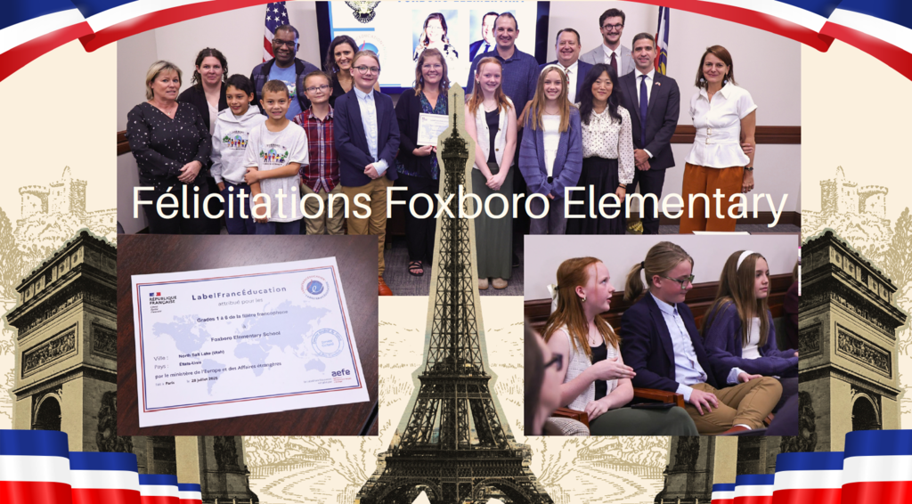 Felicitations Foxboro Elementary