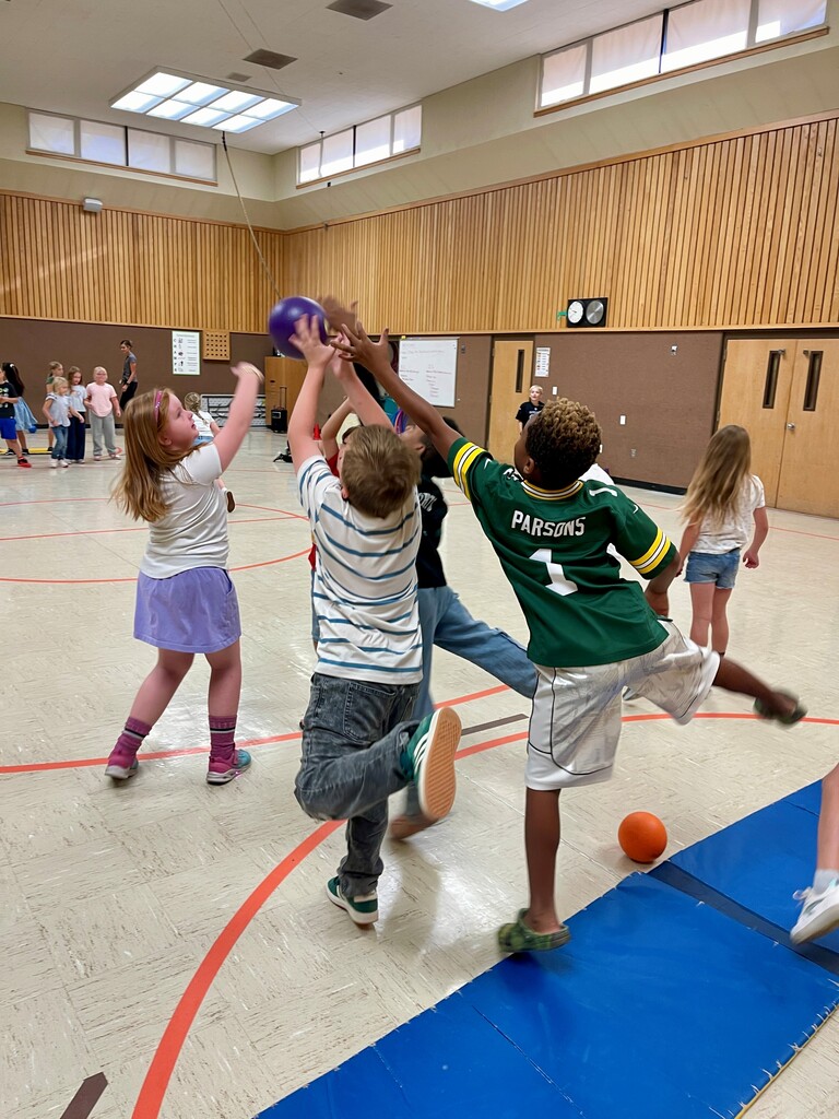 Picture of kids playing ball